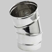 CURVA AISI 316 REGOLABILE DA 0 A 90  DM 150     MADE IN ITALY
