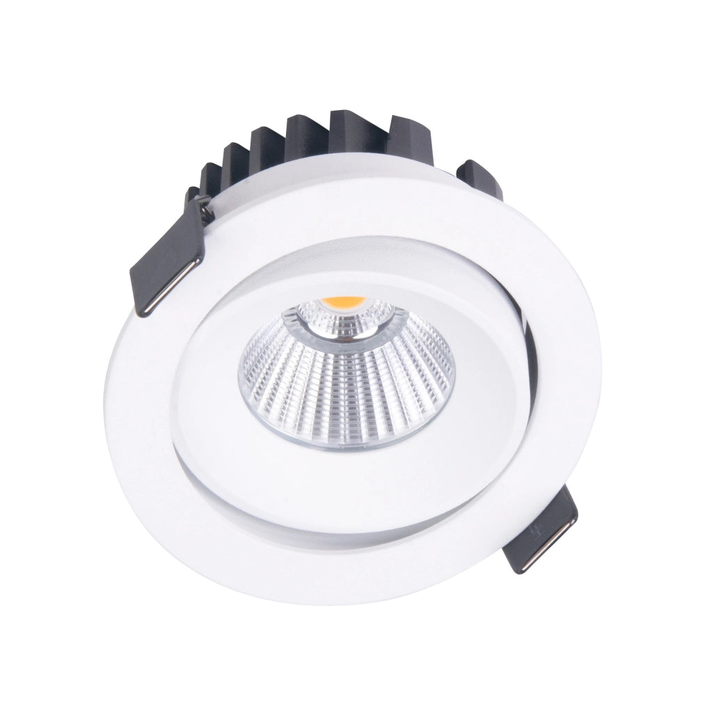 Faretto incasso bagno tondo bianco LED 12W 4000K IP65