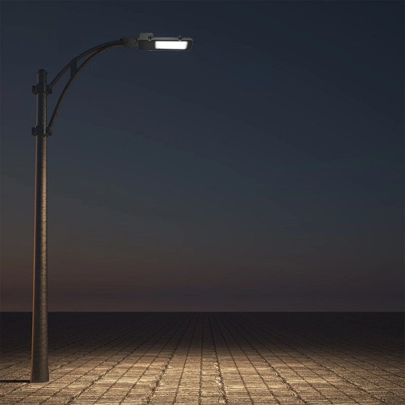 Armatura Stradale LED Chip Samsung 50W Colore Grigio 4000K IP65
