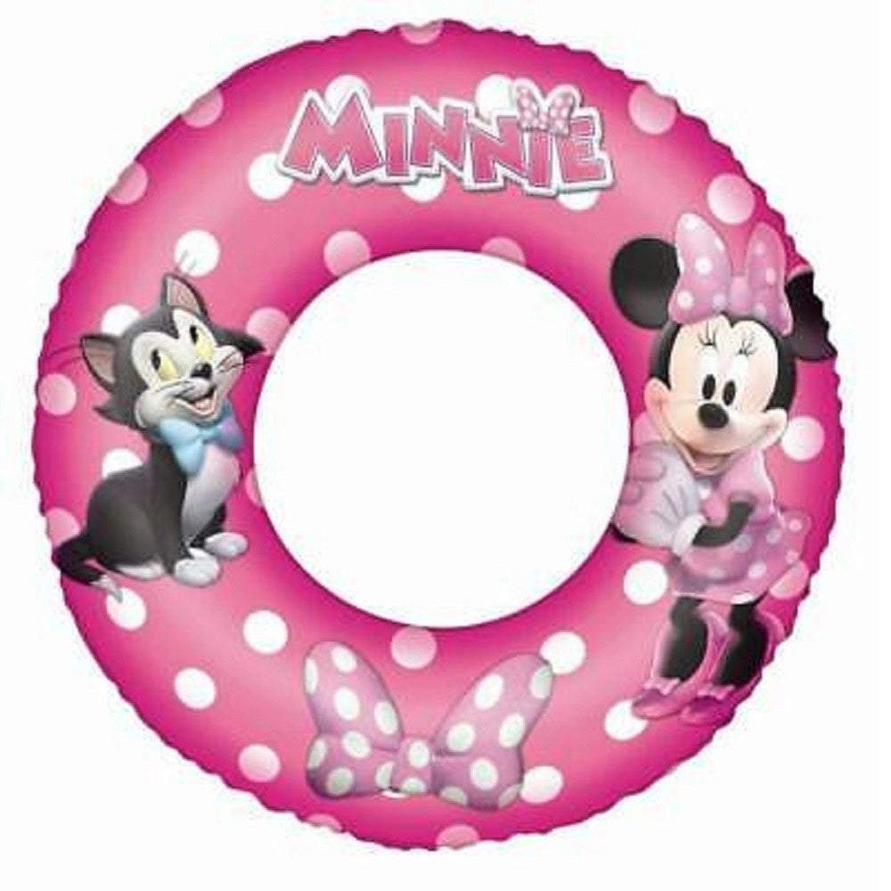 Trade Shop - Ciambella Gonfiabile Salvagente Minnie Paperina Mickey Mouse Mare Piscina Spiaggia 91040 -