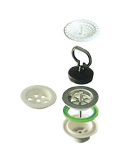 BL PILETTA PER LAVELLO CERAMICA D 80 MM   1.1/2*- 6,0 blister