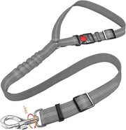Cintura di sicurezza per cani regolabile con ammortizzazione elastica e supporto testa riflettente