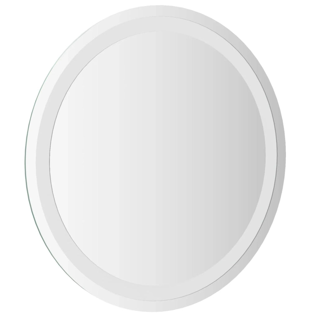Specchio da bagno LED Trasparente Ø 50 cm vetro temperato 42045846