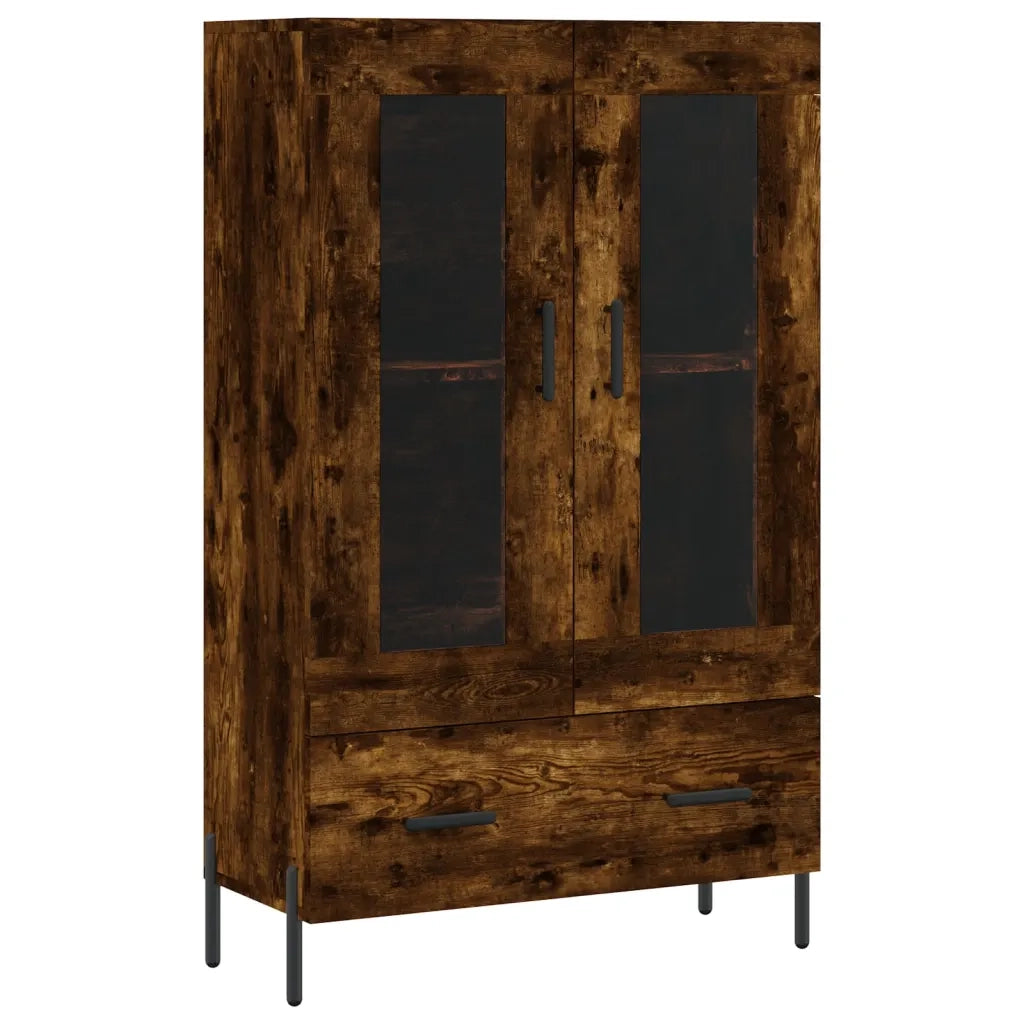 Credenza Rovere Fumo 69,5x31x115 cm in Legno Multistratocod mxl 104789