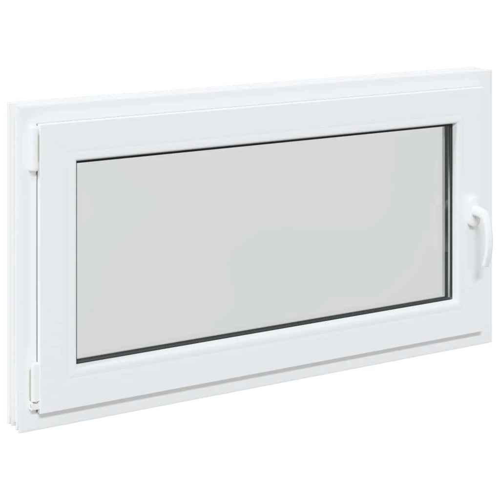 Finestra per Soffitta RISOR 110 x 70 cm PVC e Vetro Bianco CFW2922226