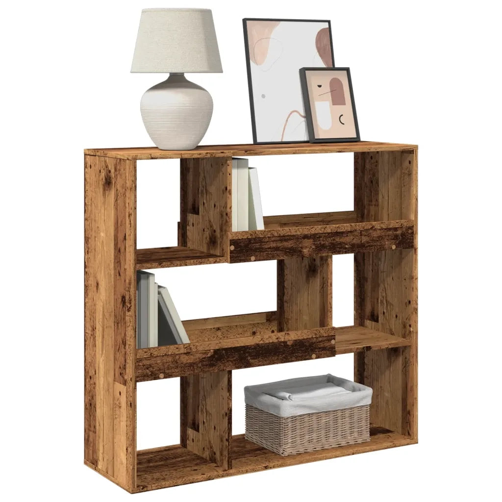 vidaXL Divisorio Legno Antico 100x33x94,5 cm in Truciolato