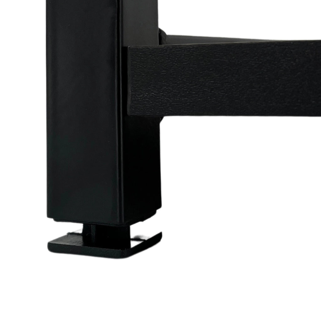 Scaffale stilo loft con ripiani in legno Nera 60 cm 60x32x192 cm