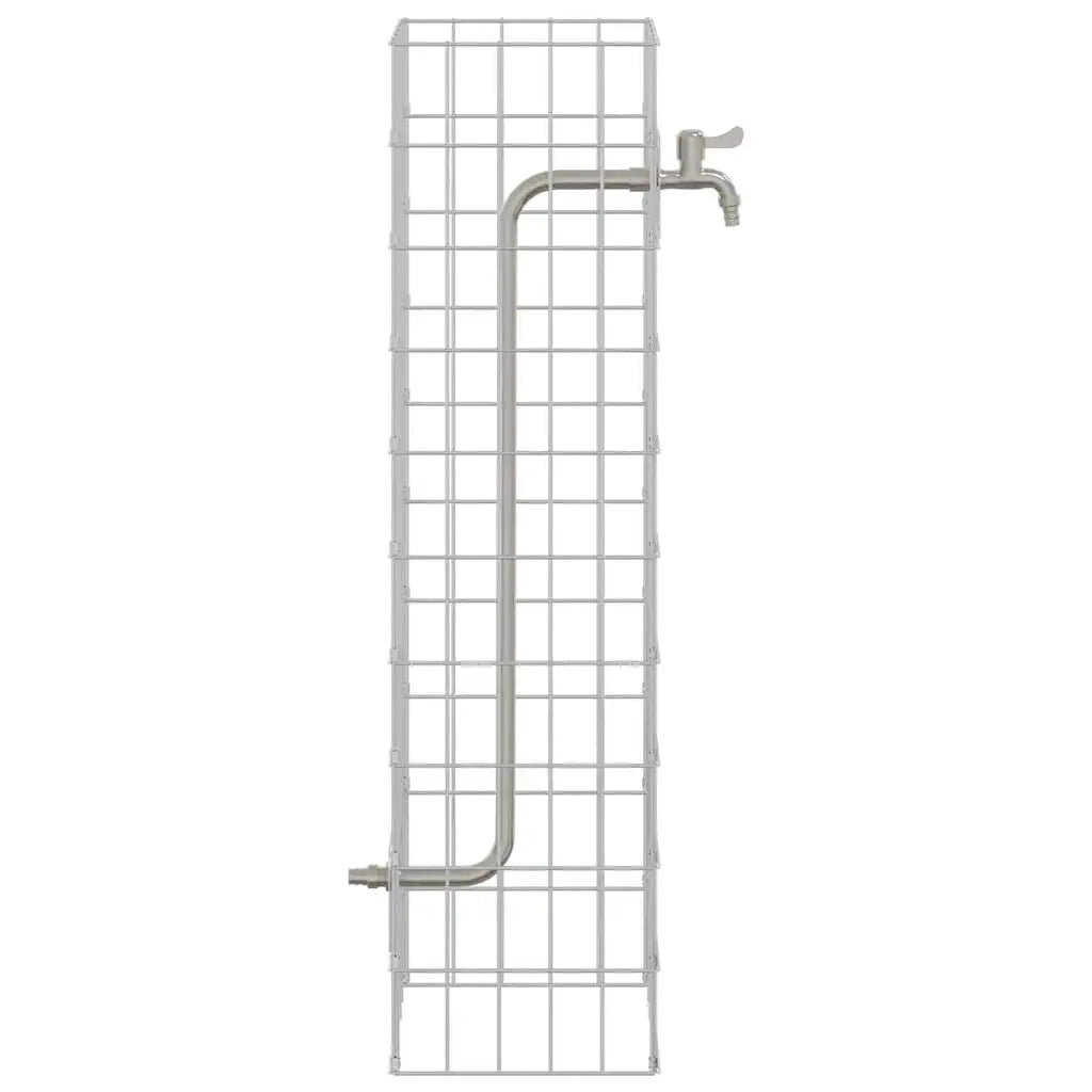 Rubinetto Gabion Argento 25 x 25 x 100 cm Acciaio inossidabile 42013414