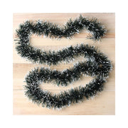 Trade Shop - Ghirlanda Natalizia 2 Mt Filo Verde E Bianco Decorazioni Addobbi Di Natale -
