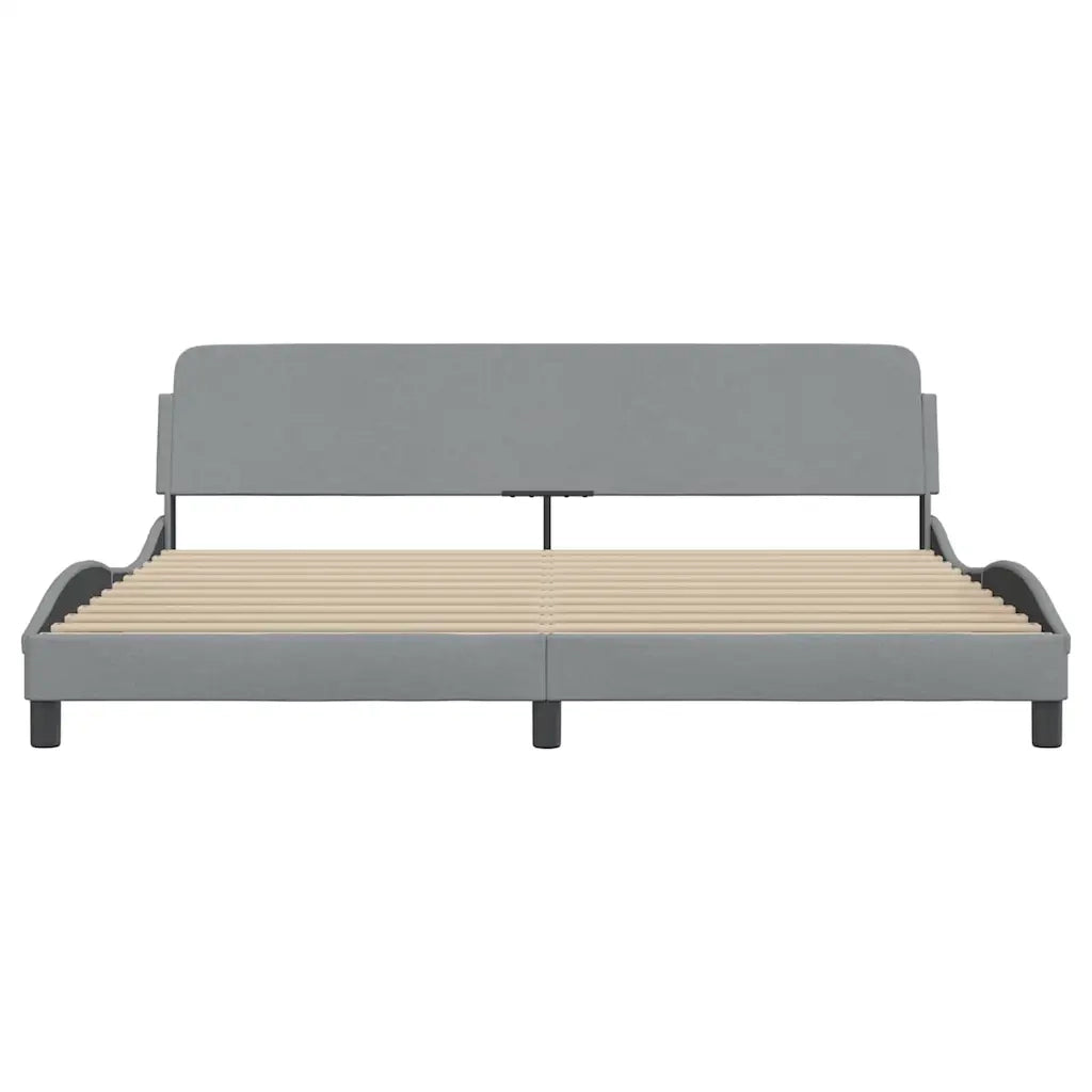 Giroletto Dover Grigio Chiaro 200x200 cm Tessuto 373245