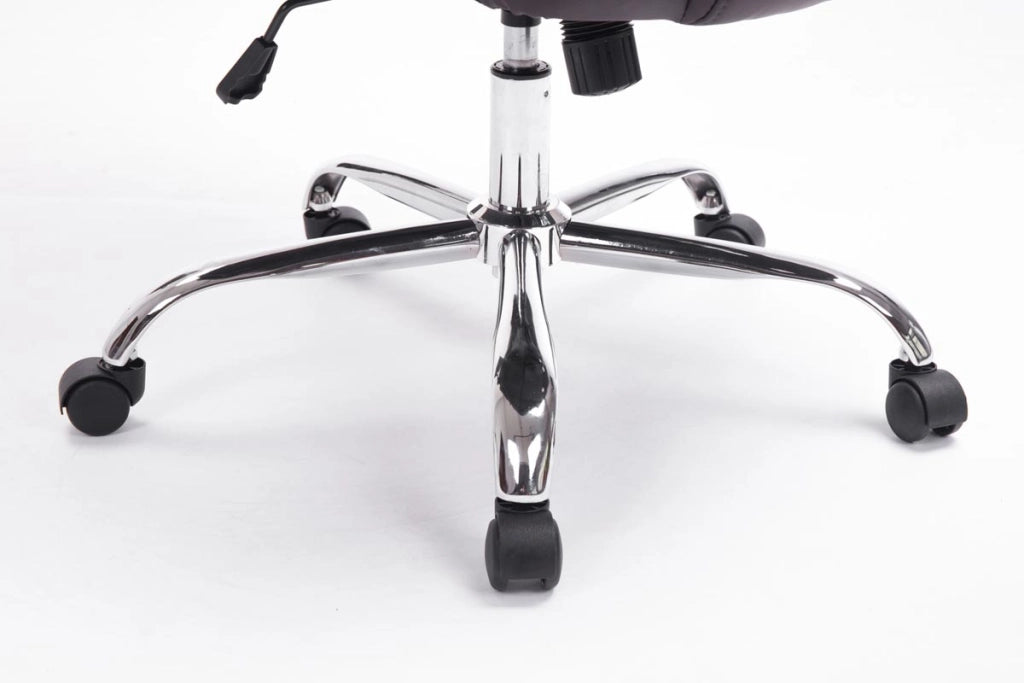 Sedia da ufficio Thor in similpelle crema