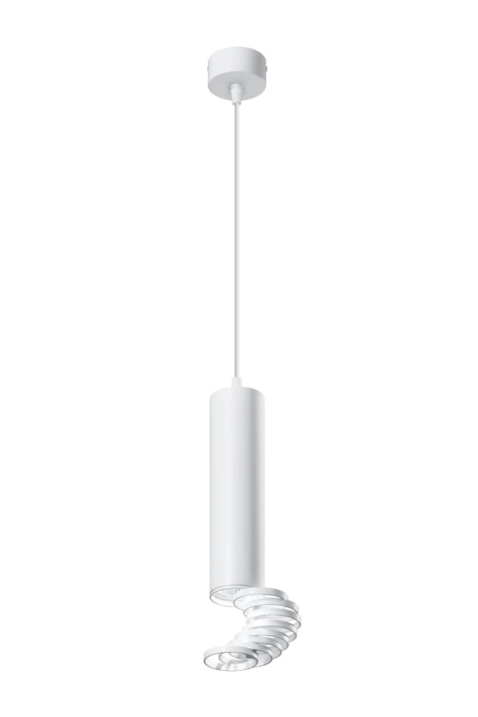 Lampada a sospensione Candellux Tuba bianca GU10 50W