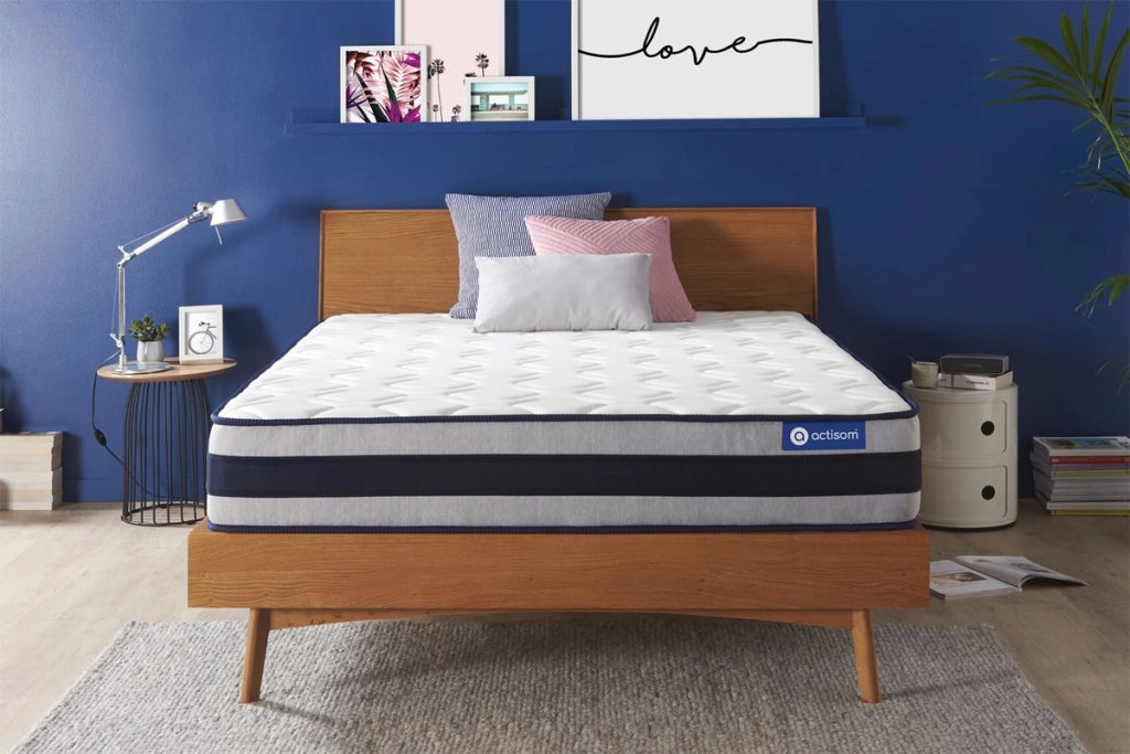 Materasso Actiflex ergo 135x190cm - Spessore : 24cm - Molle insacchettate e memory foam - Rigido