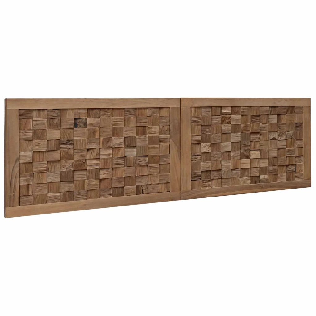 Testiera | Testata Naturale Legno di teak solido