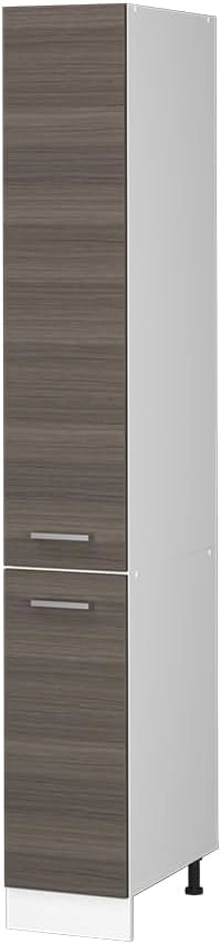 Frontale cucina R-Line, Grigio nobile, 29.6 x 196 cm frontale del mobile per mobile alto estraibile