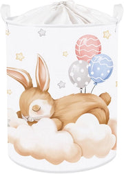 Cubetto giocattolo per bambini con animali addormentati, contenitore stivaggio acqua resistente, cassetti rettangolari di stoffa per abbigliamento e giocattoli, 36 * 45 cm