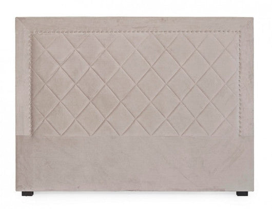 Testiera Letto Ahura Grigio Chiaro 160 in Legno