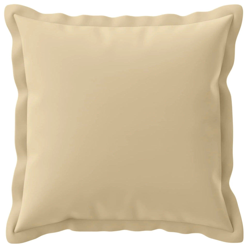 Federa 6 pcs HOUTEN Beige 40 x 40 cm Poliestere 916898