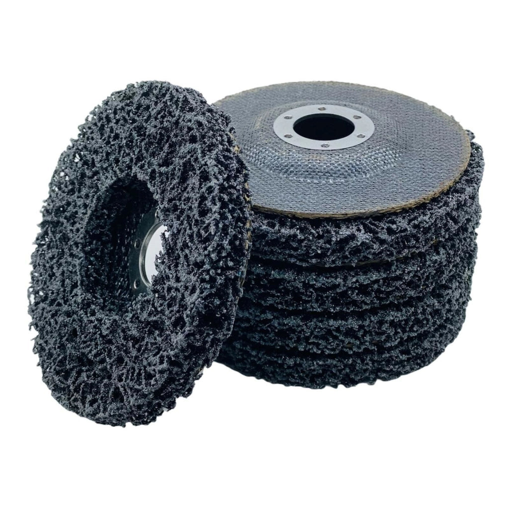 KIT 5 Disco lamellare da 115 smerigliatrice per scrostare e rimuovere Ruggine