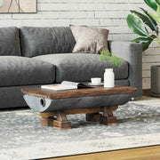Tavolino da salotto Naturale 90 x 50 x 35 cm legno 42007499
