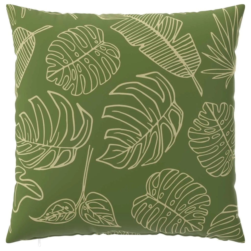 Federa 6 pcs HEERLEN Design a foglia 60 x 60 cm Poliestere 912700