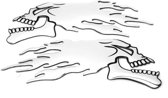 Decorazione per serbatoio universale 3D - Vampiro/Tartaruga - 2 pezzi - Impermeabile - Decorazione - Dimensioni 150 x 65 mm