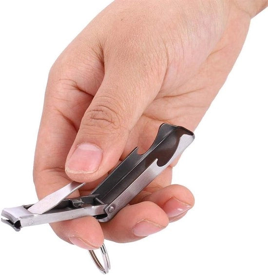 Multitool con Gancio per Armi e Chiave a Scegliere 2 in 1 Mini Strumento Taglierino in Acciaio Inox Apripomodoro