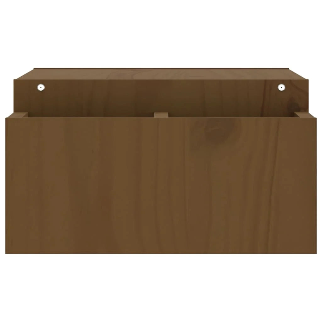 Supporto per monitor color miele 70 x 27,5 x 15 cm legno di pino massello 02_0004459