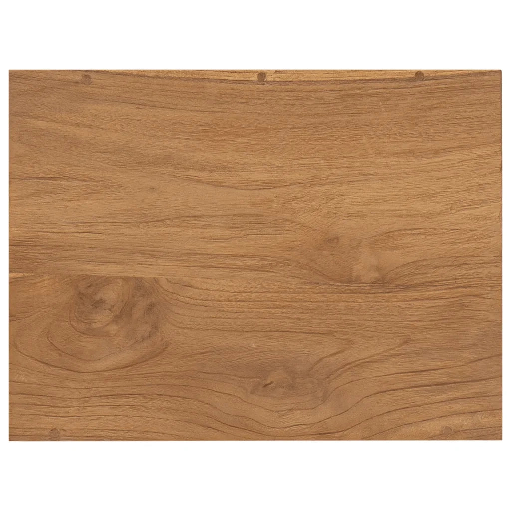 Comodino | Armadio da Notte | Mobiletto da notte in Legno Massello di Teak 40x30x50 cm