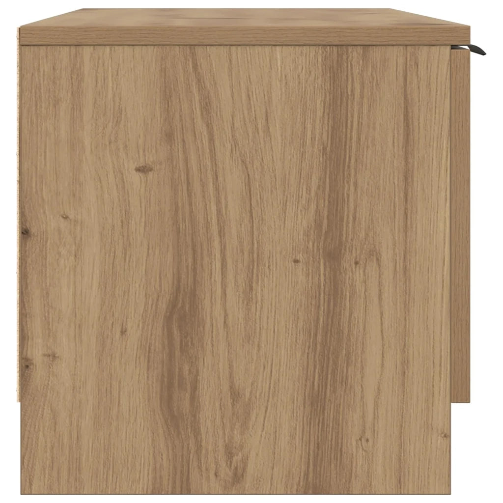 Mobile TV Marrone Artigianale 102x35x36,5 cm Legno Multistrato 856948