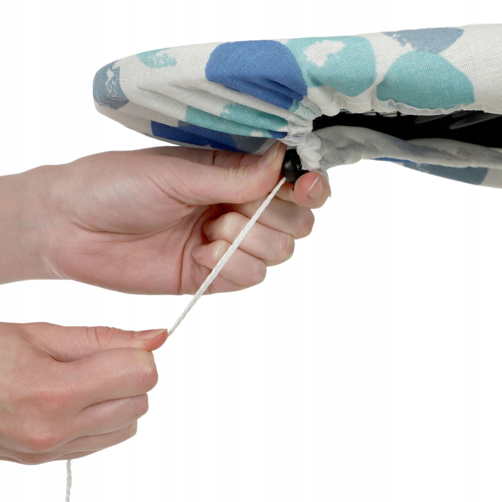 Fodera elasticizzata per asse da stiro KADAX 126x45 cm a pois