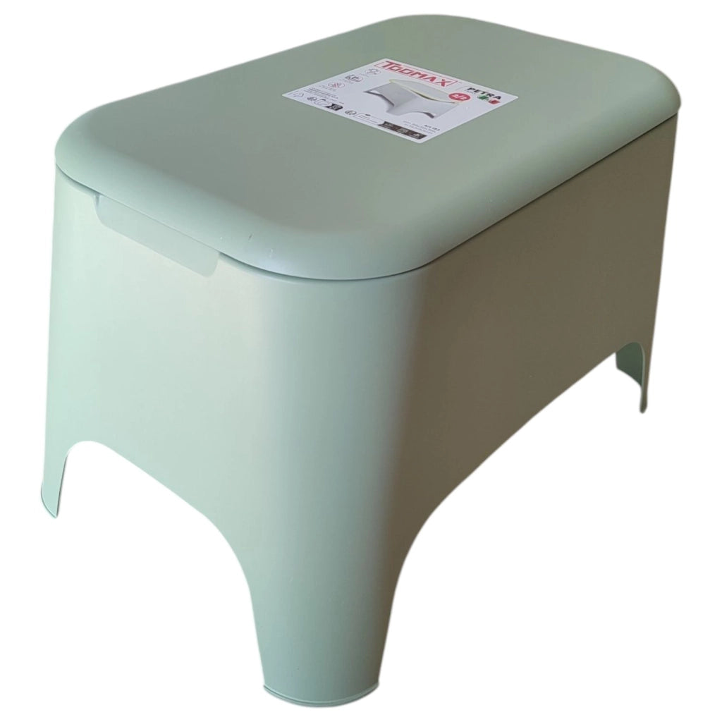 TAVOLINO CONTENITORE IN PLASTICA PETRA VERDE