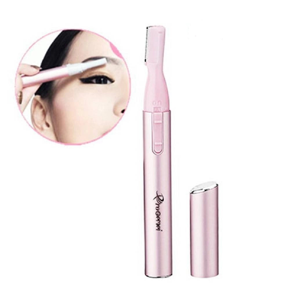Trade Shop - Rifinitore Trimmer Elettrico Donna Per Rasatura Peli Viso Sopracciglia Gm-518a -