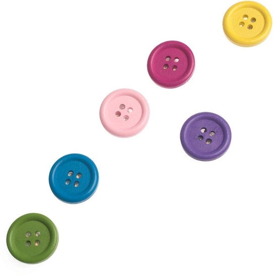 Pomelli con minimagneti a 6 bottone con diametro 2 cm, magneti decorativi, versatile