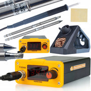 Stazione Saldante T12 Orange Akbash Standard – Riscaldamento Rapido, Controllo Preciso | 200-450°C, 75W
