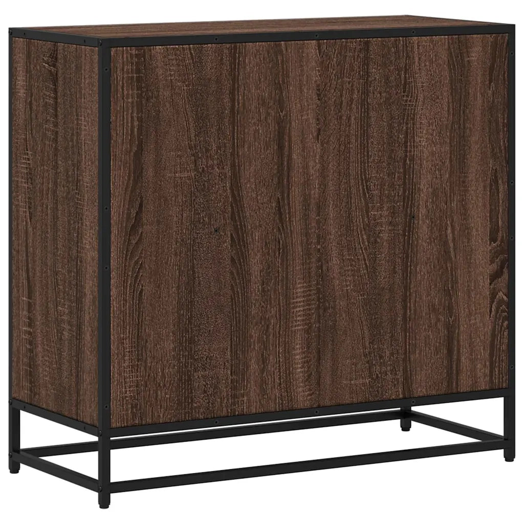 Libreria Rovere Marrone 80,5x35x76 cm in Legno Multistrato 849108