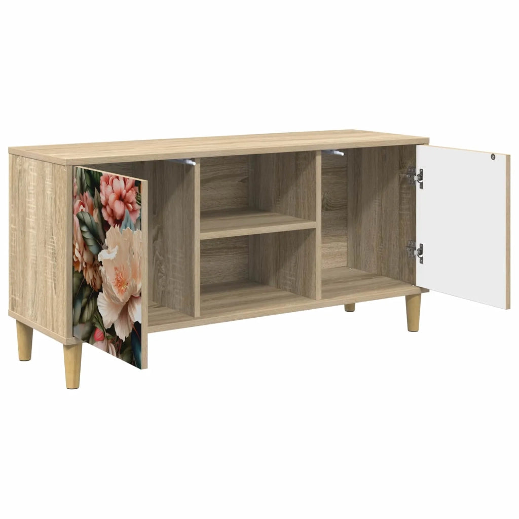 Mobile TV BORNE 102 x 33 x 50 cm Sonoma Legno ingegnerizzato 8007036