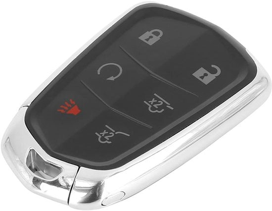 Accessorio per auto senza chiave - 6 pulsanti telecomando - Nero - Accessorio per auto - Adatto per Cadillac Escalade 2015-2018
