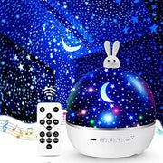 Proiettore di stelle per bambini con 15 film, lampada notturna per bambini, cassa musicale per bambini ragazze, lampada da letto Bluetooth per camera da letto dei bambini, regalo per bambini