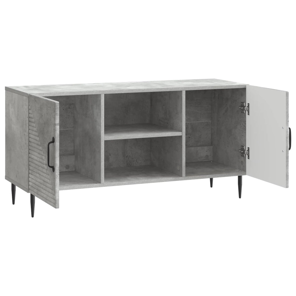 Mobile TV Grigio Cemento 102 x 34,5 x 50 cm 894928