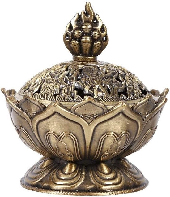 Contenitore di Incenso Waterval, Incensiere, Stuzzicadenti per Incenso - Raffreddamento del Fumo Incenso Sferiche