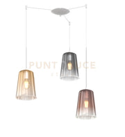 SOSPENSIONE BIANCO SPOSTABILE 3 LUCI (1 AM+1 RA+1 CR) 1164BI-S3 S-MC