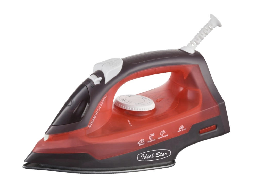 FERRO DA STIRO A VAPORE 'BI258' IDEAL STAR 1850-2200 Watt - IDEAL STAR