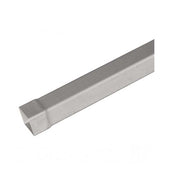 Tubo in pvc marrone/grigio quadro : Colore - Grigio, Diametro - 80x80 Quadro, Metri Lineari - 2 metri