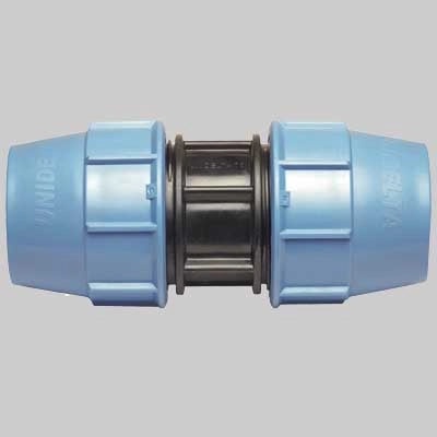 MANICOTTO DI ACCOPPIAMENTO PLASTICA  20 x 20     UNIDELTA