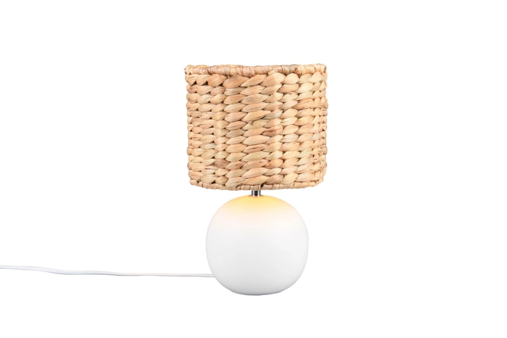 Lampada da tavolo scandinava VINA Trio ceramica bianca E27