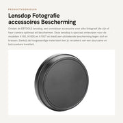Lente 67 mm - Professionale - Adatta per X100/X100S/X100T - Alta lega - Resistente allo shock - Resistente alla corrosione - Protezione ottica