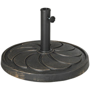Base per Ombrellone ¨C zephmum ¨C Nero, Acciaio, ?53x33 cm