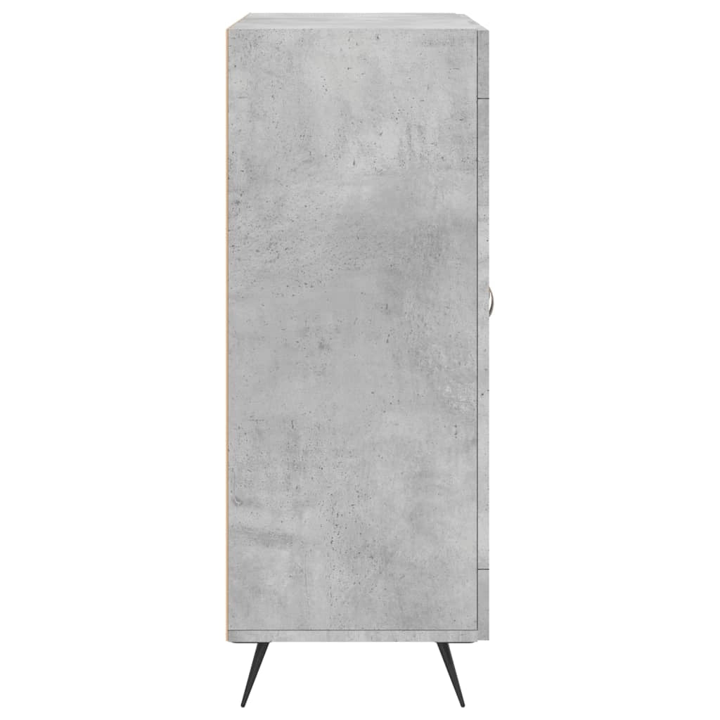 Buffet credenza cassettiera armadio mobile contenitore organizer per cucina soggiorno salotto 69,5 x 34 x 90 cm legno ingegnerizzato grigio 02_0032050