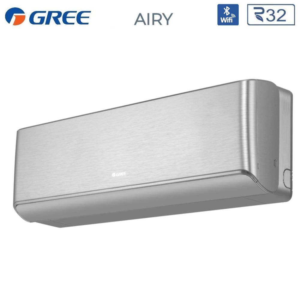 Condizionatore Gree Airy Silver 9000 Btu GWH09AVCXB-K6DNA1B R-32 Wi-Fi Integrato